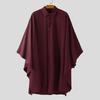 INCERUN Men Spring Long Sleeve Buttons Up Layers Irregular Shirts Cloak Tops
