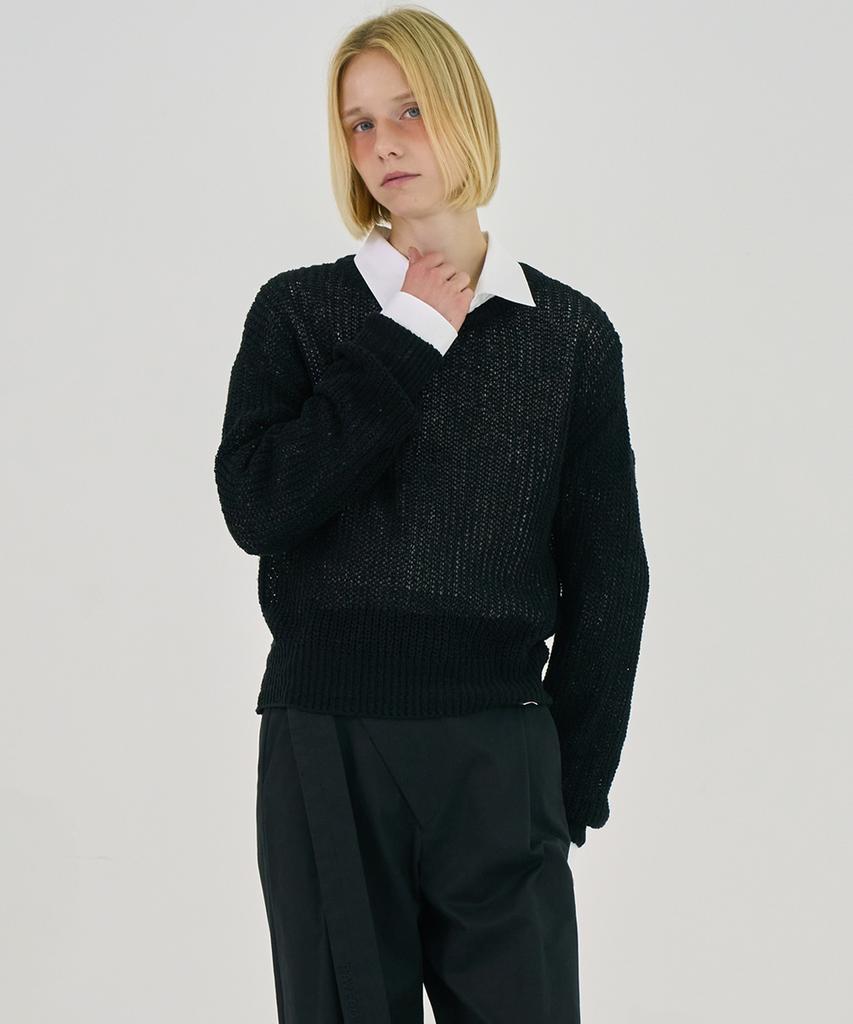 RAVEROUS Hazzi Cotton Knit Black