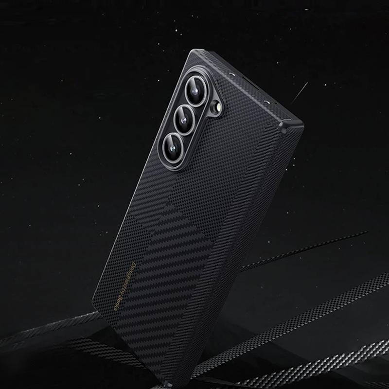 Benks Case For Samsung Z Fold 6 Kevlar Carbon Fibre Back Cover Shell