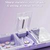 3 in 1 Pill Cutter Splitter Tiny or Small Large Pills Crusher Grinder with Powder Brush Grind Tablets Pill Carrier for Storage