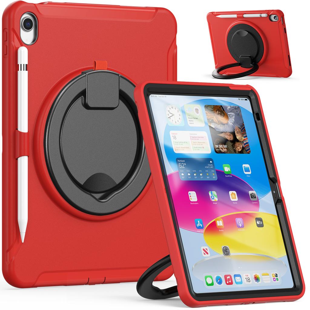 360° Rotate Tablet Case for iPad (A16) 11th Gen 11inch 2025&iPad 10th Gen 10.9inch 2022 With Backlit and Pencil Holder