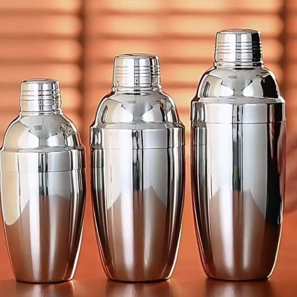 250/350/550/750ml Cocktail Wobble Cup Stainless Steel Bartending Tools Martini Mixing Bottle  Beach