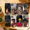 F-Funny I-IShowSpeed Youtuber Phone Case For iPhone17,16,15,14,13,12Plus,Pro Max,XS,5G Soft Silicone Black Cover