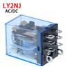 1pcs General Purpose LY2NJ HH62P Electronic Micro Electromagnetic Relay LED Lamp 10A 8 Pins Coil DPDT AC/DC12V 24V AC110V 220V