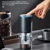 Portable Electric Coffee Grinder USB Rechargeable LED Light Travel Home Kitchen Coffee Bean Grinder For Espresso/Drip/Cold Brew