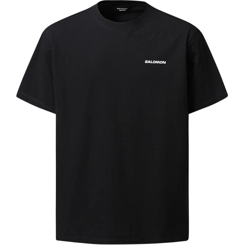 New SALOMON UNIMountain T Shirt Unisex Black C28022