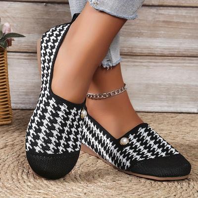 Flat Single Shoes Female Shallow Mouth Large Size Women's Shoes New Round Head Casual Fashion