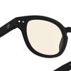 IZIPIZI Light Boston Matte Black Light Brown Lenses [IZIPIZI] Sunglasses, Color, #C Model, Men's & Women's, Style, Frame,