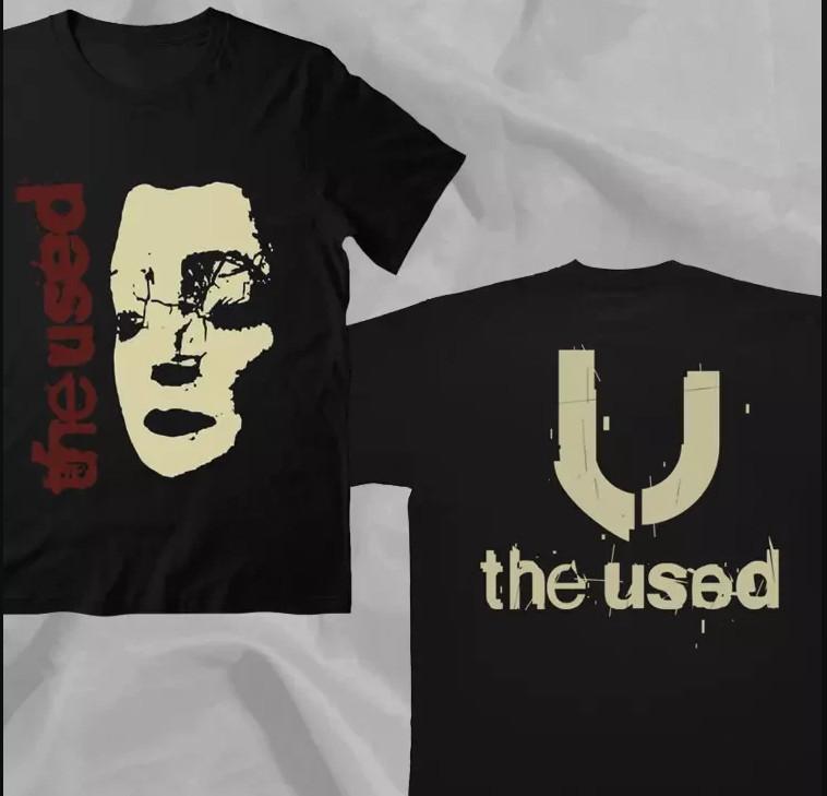 The Used Band 2000 Retro Black T-shirt size S-5XL XXXXL