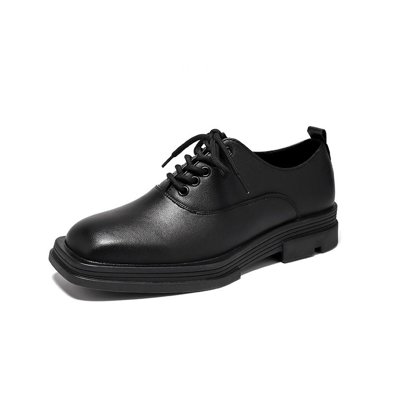 Fashion Brand Man Shoes Formal Genuine Leather Shoes for Men Lace Up Oxfords for Male Wedding Party Office Business Casual Shoe Men