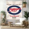 Arsenal Custom Your Name Wall Decor Tapestry Art For Pet Memorial Birthdaywedding Party Backdrop Family Gift