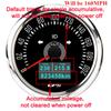 85mm 3in1 Digital GPS Speedometer Gauge w/COG Trip 160MPH For Car Marine Yacht