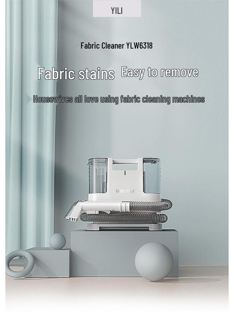 Compact Fabric and Carpet Vacuum Cleaner