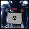 Motorcycle Chrome Turn Signal Light Kits Bezels Indicator Lens Cover for HARLEY FLHK FLTR FLHT FLHTK Turn Signal Housing