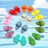 (Shoes Only)17Cm Labubu Accessories Shoes Dolls Can Wear Shark Slippers Fun And Stylish Casual Shoes For Playtime