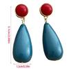 Modern Minimalist Drop Earrings Elegant Pendant Earrings Resin Alloy Texture Suitable for Everyday Stylish Outfits