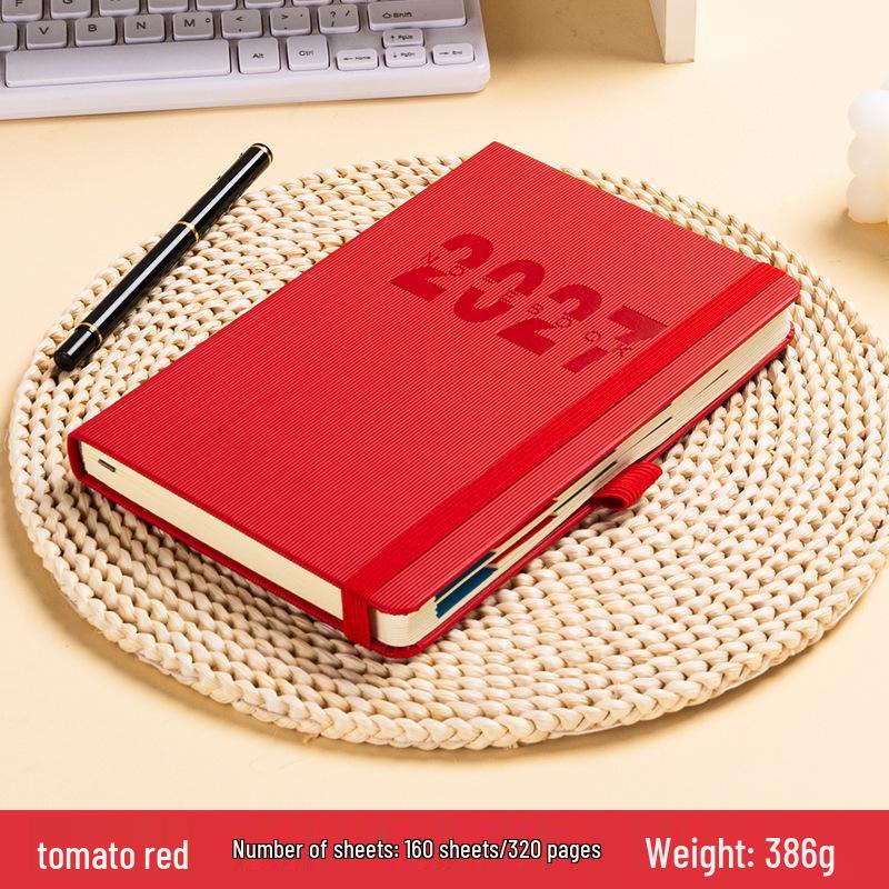 English Diary 2026: A5 Soft Cover Daily Planner & Yearly Calendar Notebook