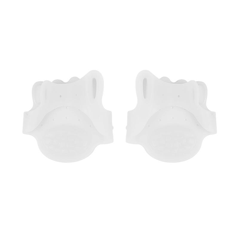 Double-Hole Toe Separator & Shock-Absorbing Arch Pad - Pressure-Relieving Bunion Corrector for Forefoot Comfort