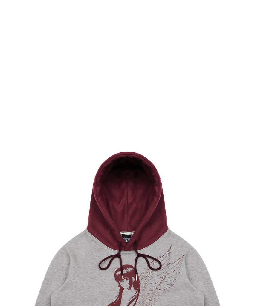 Ev Angel Hood Tee(Gray)