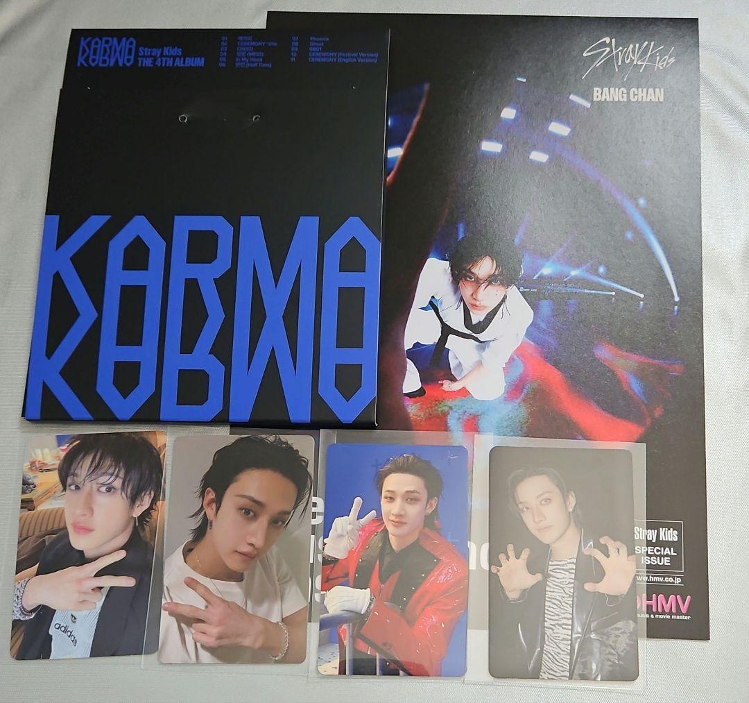 

[USED] StrayKids KARMA COMPACT HMV Bonus Lucky Drop Bang Chan