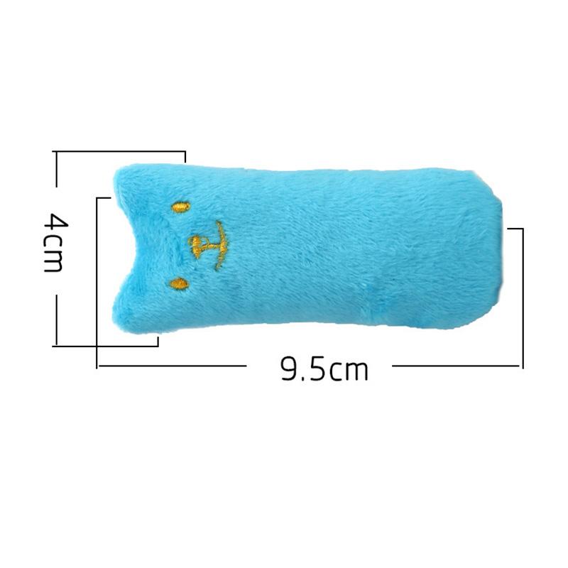 Catnip Toys Games for Cats Pillow Interactive Cat Toy Catnip Pet Supplies Pillow Thumb Teeth Grinding Bite Mint Cat Toy MMWJ102