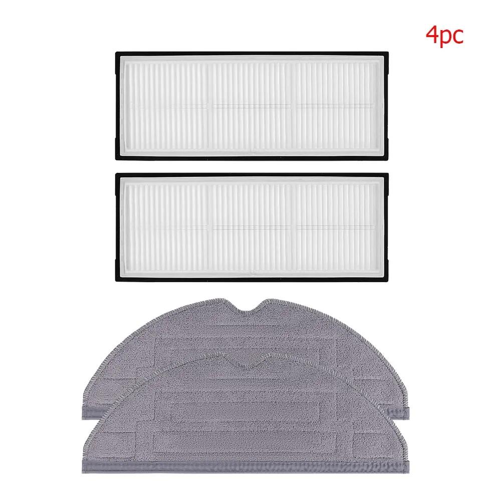 Spare Parts Kit For Roborock S8 S8 Pro Ultra S8+ Vacuum Cleaner HEPA Filter Main Roller Brush Side Brush Mop Cloths Replacement