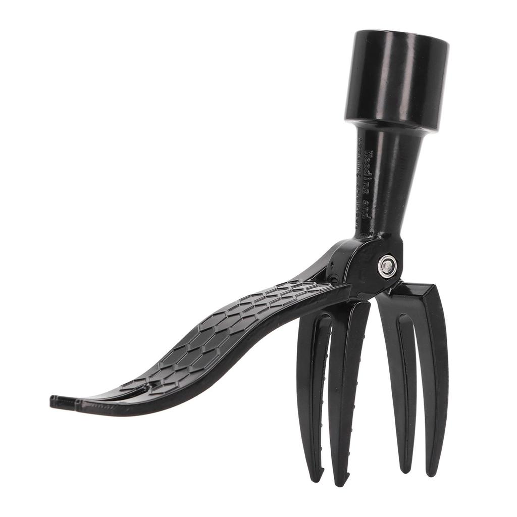 1 Stück manuelle Jätklinge zum Aufstehen, 4 Krallen, Werkzeug für den tragbaren Picker zum Jäten im Garten