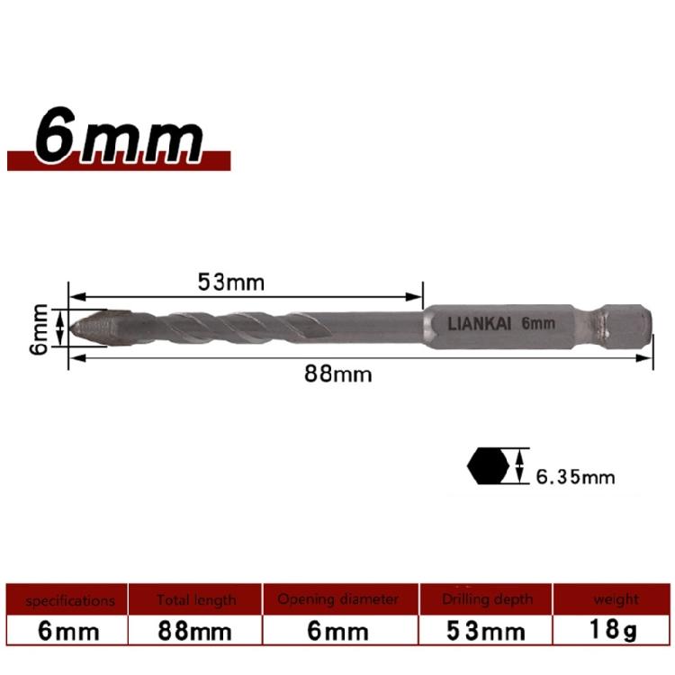 Convenient Oblique Head Eccentric Drill Bit for Accurate Tile Drilling Bit