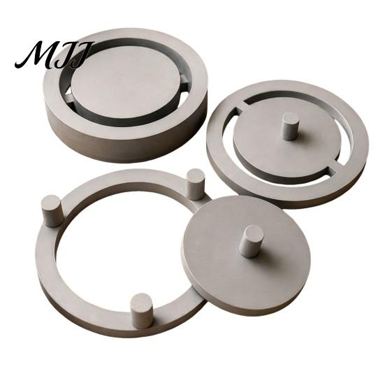 Pottery Studio Supplies 1 Set Foot Ring Tools, Clay Base Maker, Aligned Footing Guide Template, Even Press for Bowls And Mugs, Studios,