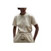 Fear Of God Essentials Short Sleeve T-Shirt Women Tops Egg-Shell FOG-FW22-009