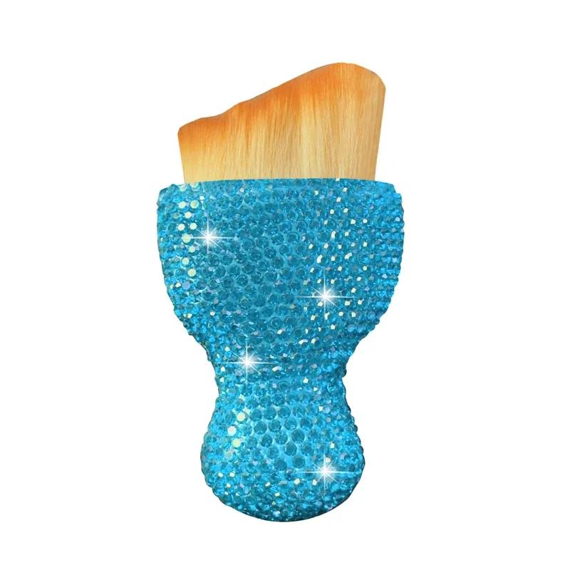 Bling Rhinestone Car Cleaning Brushes Auto Detail Brush Soft Bristles Multifunctional Auto Interior Detailing Brush Computer