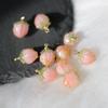 3D Strawberry Pendant Strawberry Pendant DIY Jewelry Accessories DIY Earring Jewelry Making