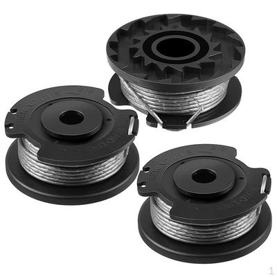 3x ABS Nylon Fadenspule für ART 23SL 26SL Garten 4m x 1,6mm Einfach zu installieren Professionell