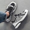 Men's shoes summer breathable youth trend sports leisure running mesh mesh shoes junior high school dad trend shoes