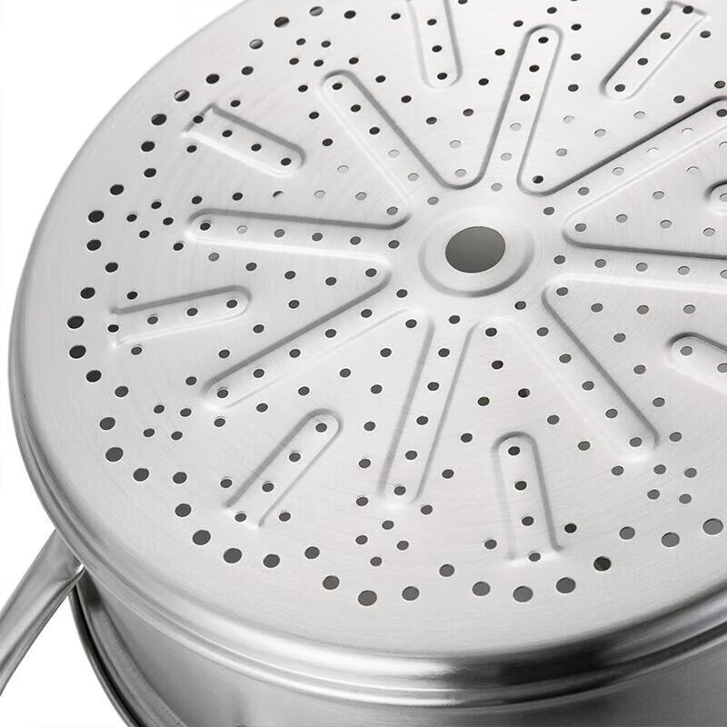 Desmond 28cm Zweilagiger Edelstahl-Dampfgarer