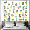 Boho Tapestry Wall Hanging Desert Cactus Plant Nature Aesthetic Room Decor Dorm Wall Art Hippie Home Textile Festival Gift Large