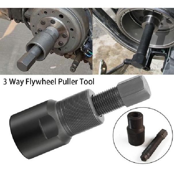 27mm 28mm 16mm Motorcycle Flywheel Puller Magneto Stator Engine Repair Tool 3Way