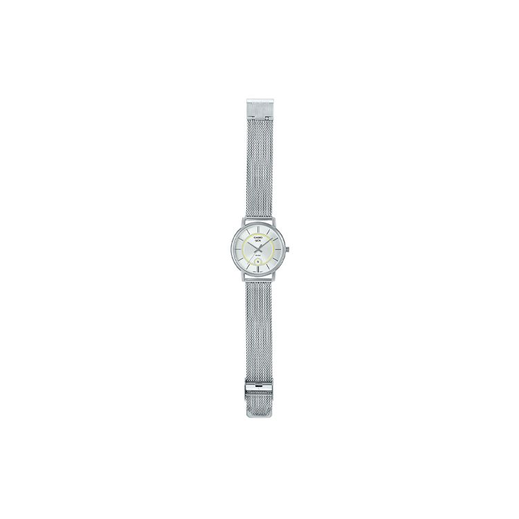 Casio Standard Series 50M Waterproof Quartz Movement Stainless Steel Watch Men Watches Silver MTP-B120M-7AV