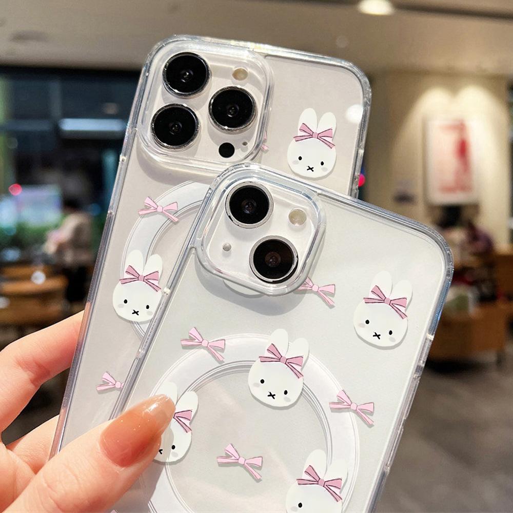 Magnetic Phone Case for iPhone 12 14 16 17 Pro 17 16 15 14 13 12 Pro Max  12 13 14 15  16 High Quality Shockproof Shell Full Protection Cute Style