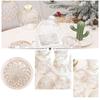 9PCS New 9cm Christmas Tree Balls Color Print Home Decor Hanging Balls PET Navidad Xmas Ball Pendant New Year