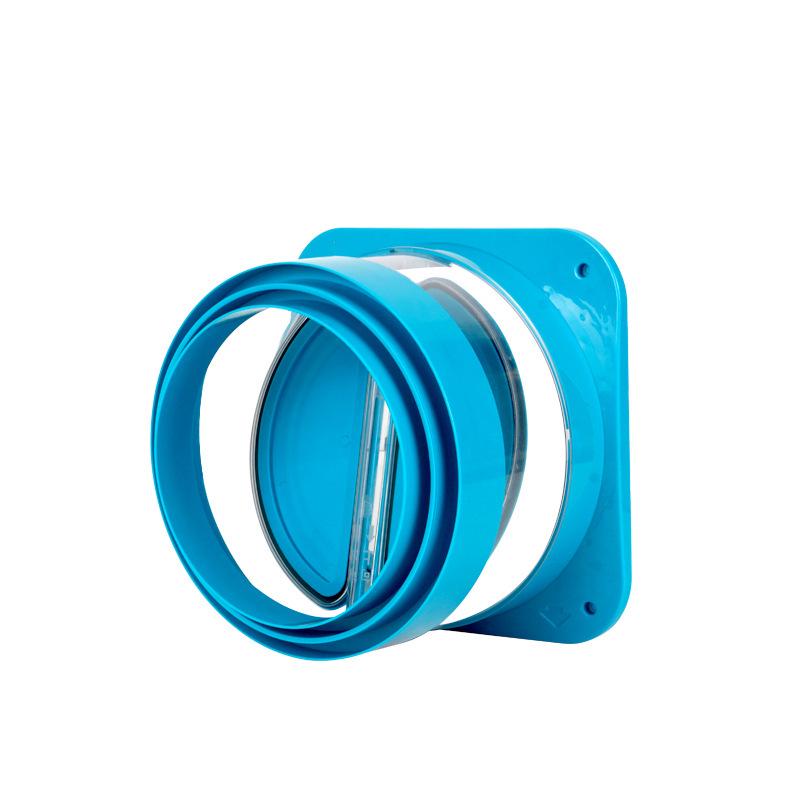 Universal One-Way Check Valve for Kitchen and Bathroom Exhaust Pipes