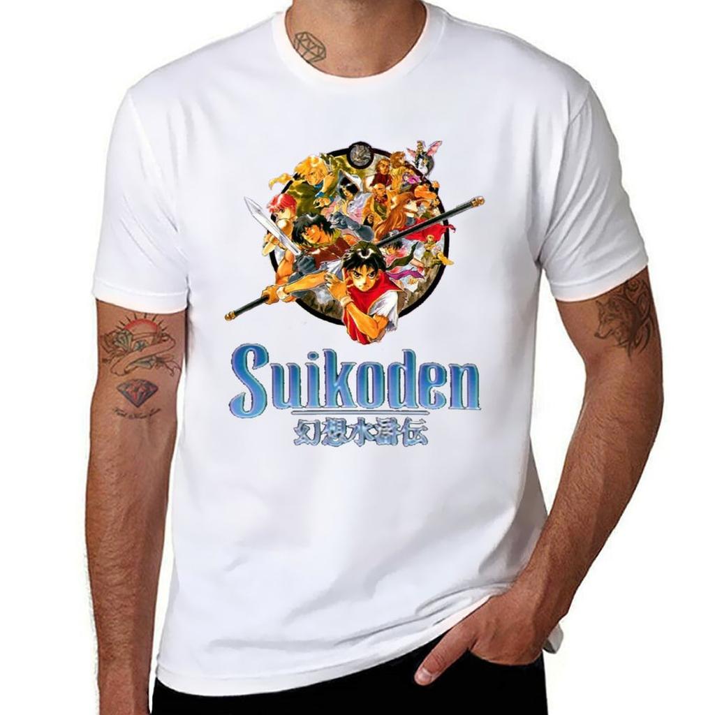 Suikoden TShirt Fashion Casual Short Sleeve TShirt