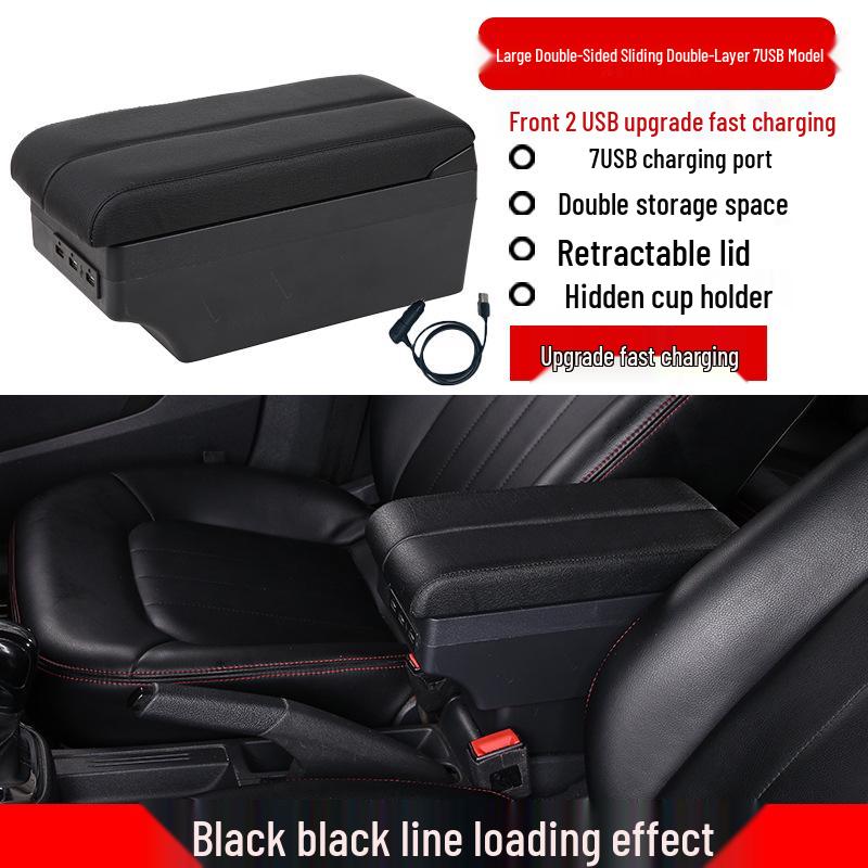 Mahindra E20 Plus Center Console Armrest Accessory