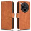 For Oppo Find X8 5G Leather Case Skin-Feel Anti-Drop Wallet Flip Phone Cover