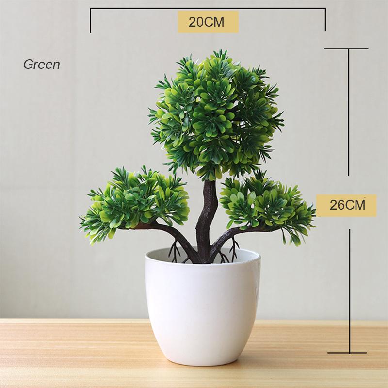Mini Artificial Aloe Plants Bonsai Small Simulated Tree Pot Plants Fake Flowers Office Table Potted Ornaments Home Garden Decor