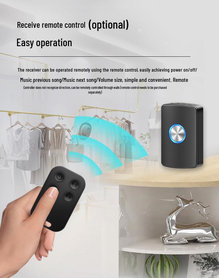 Infrared Wireless Motion Sensor Alarm & Welcome Doorbell