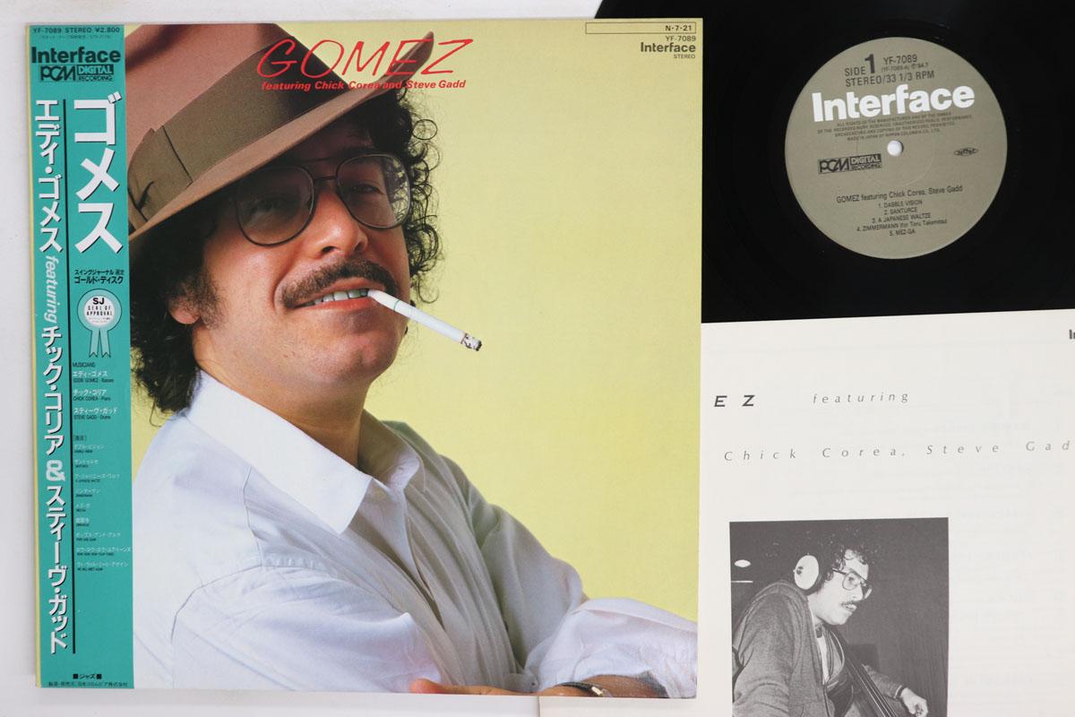 Виниловая пластинка EDDIE GOMEZ Gomez YF7089 INTERFACE 1984 Япония Obi Джаз Б/у