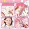 Iridescent Nail Stickers Gift Set: Cute Manicure Toy for Kids