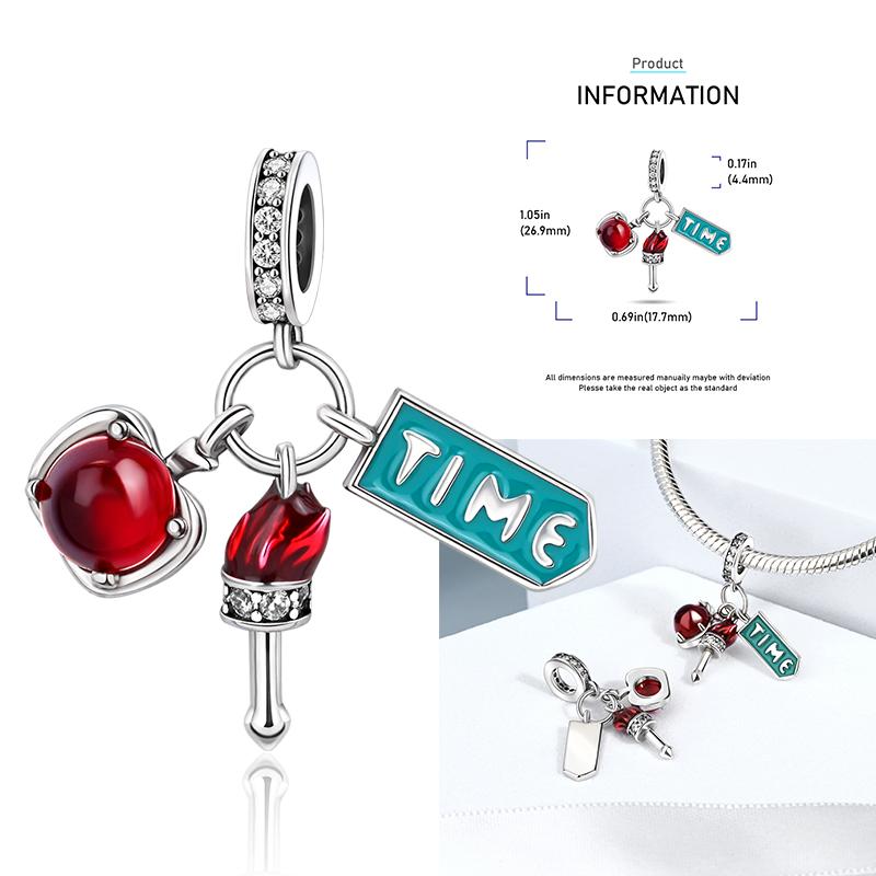 Copper Firefly Charm Love Mom Sea Turtle Beads Angel Wings Charms For Diy Original Bracelet Family Sister Jewelry