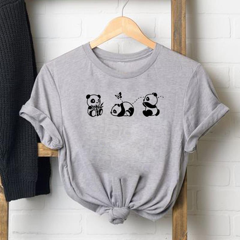 T Shirt Frau Weibliche Frauen Faultier Cartoon Lustige Trend 90er Jahre Print T Top Mode T Kleidung Kurzarm Grafik t-shirts